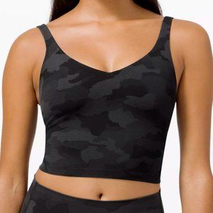 NWT Lululemon Align Tank, Black Camo, US 6